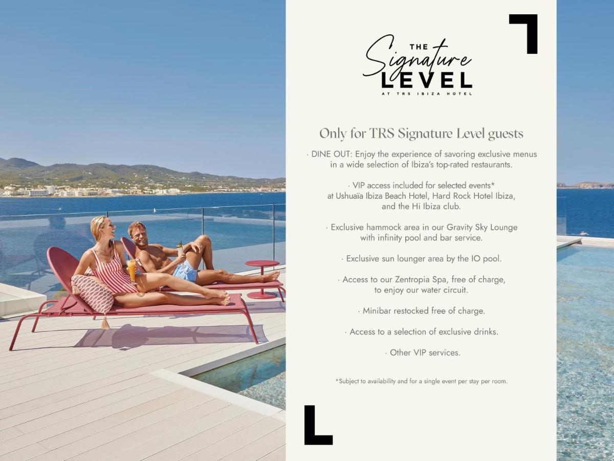 The Signature Level At Trs Ibiza Hotel (Adults Only) San Antonio  Eksteriør bilde